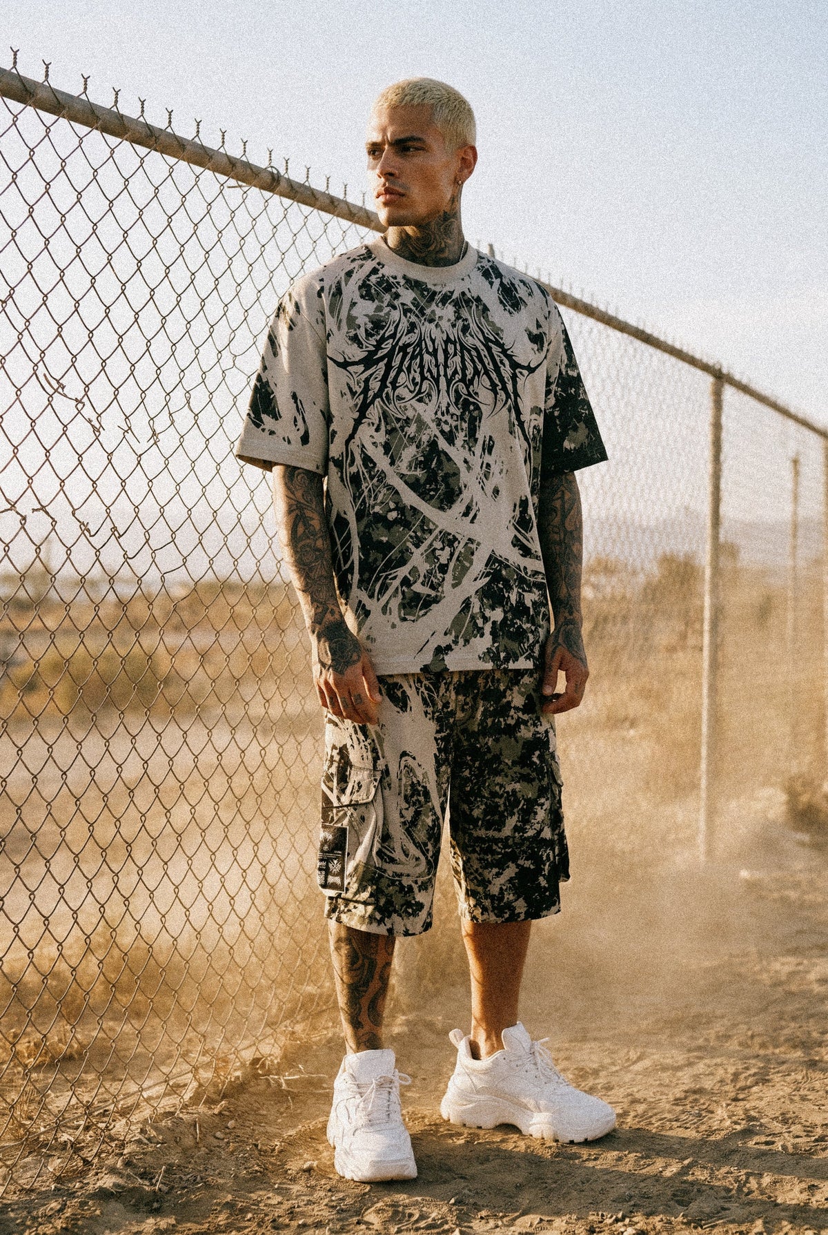 Fleshbound (Sand) - Heavy Oversized T-Shirt (250GSM)