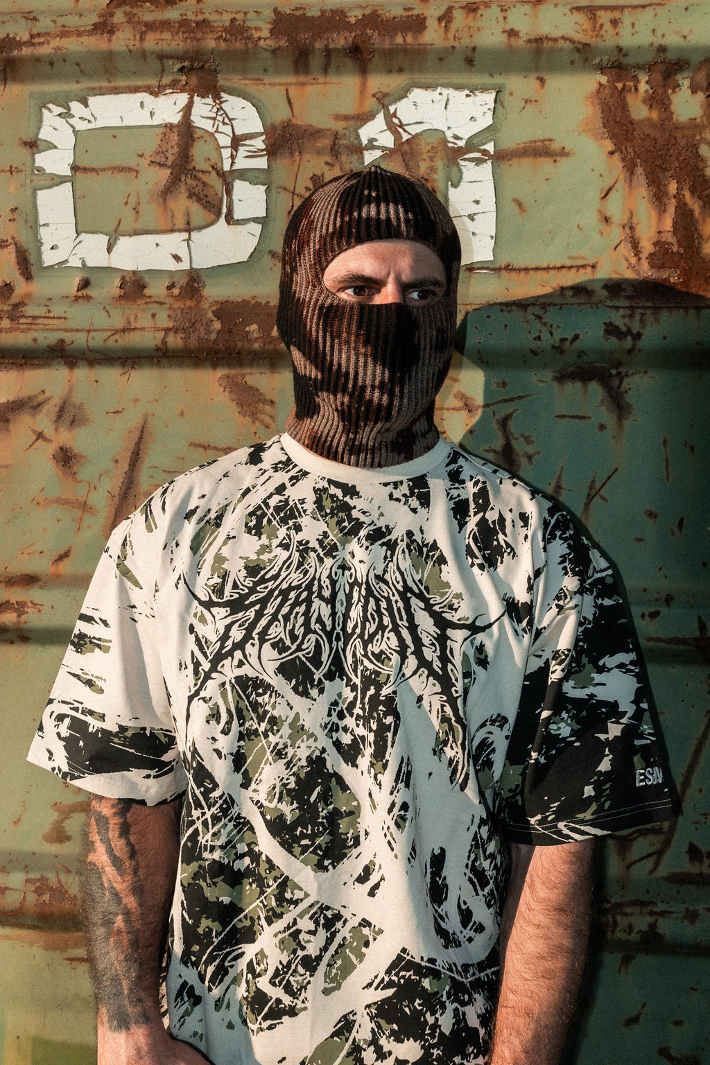 Fleshbound (Sand) - Heavy Oversized T-Shirt (250GSM)