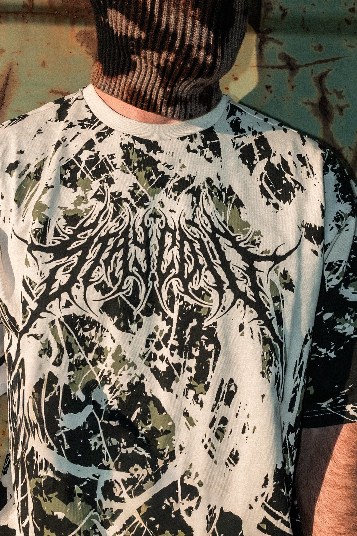 Fleshbound (Sand) - Heavy Oversized T-Shirt (250GSM)