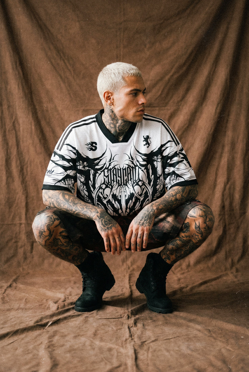 Galactico (White) - Oversized Jersey (260GSM)