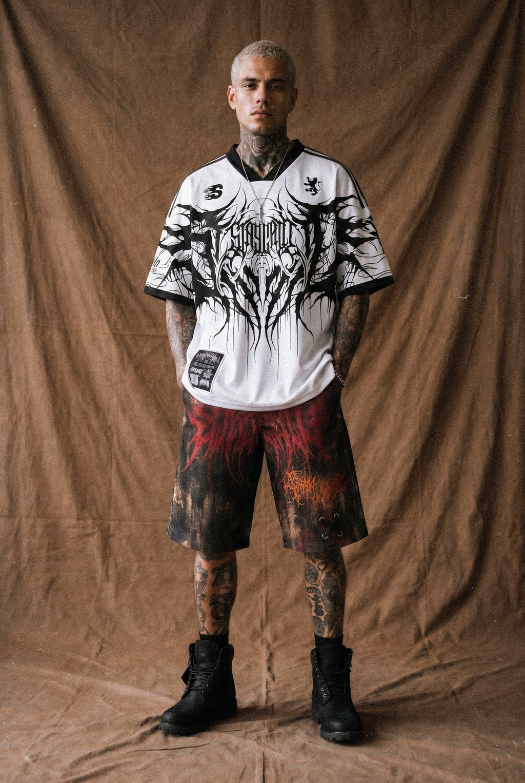 Galactico (White) - Oversized Jersey (260GSM)