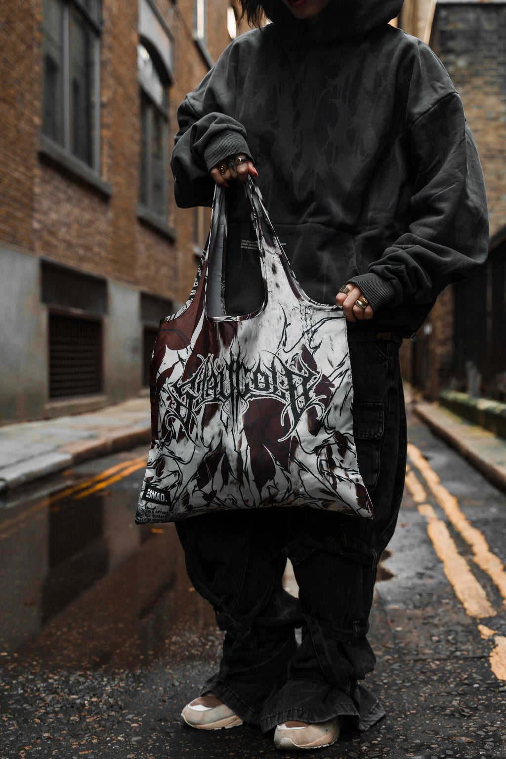Gravedigger (Brown) - Tote Bag