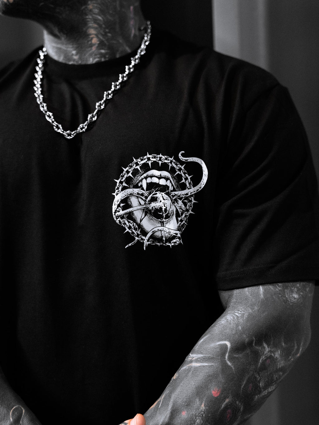 Gravewire (Black) - Regular T-Shirt (200GSM)