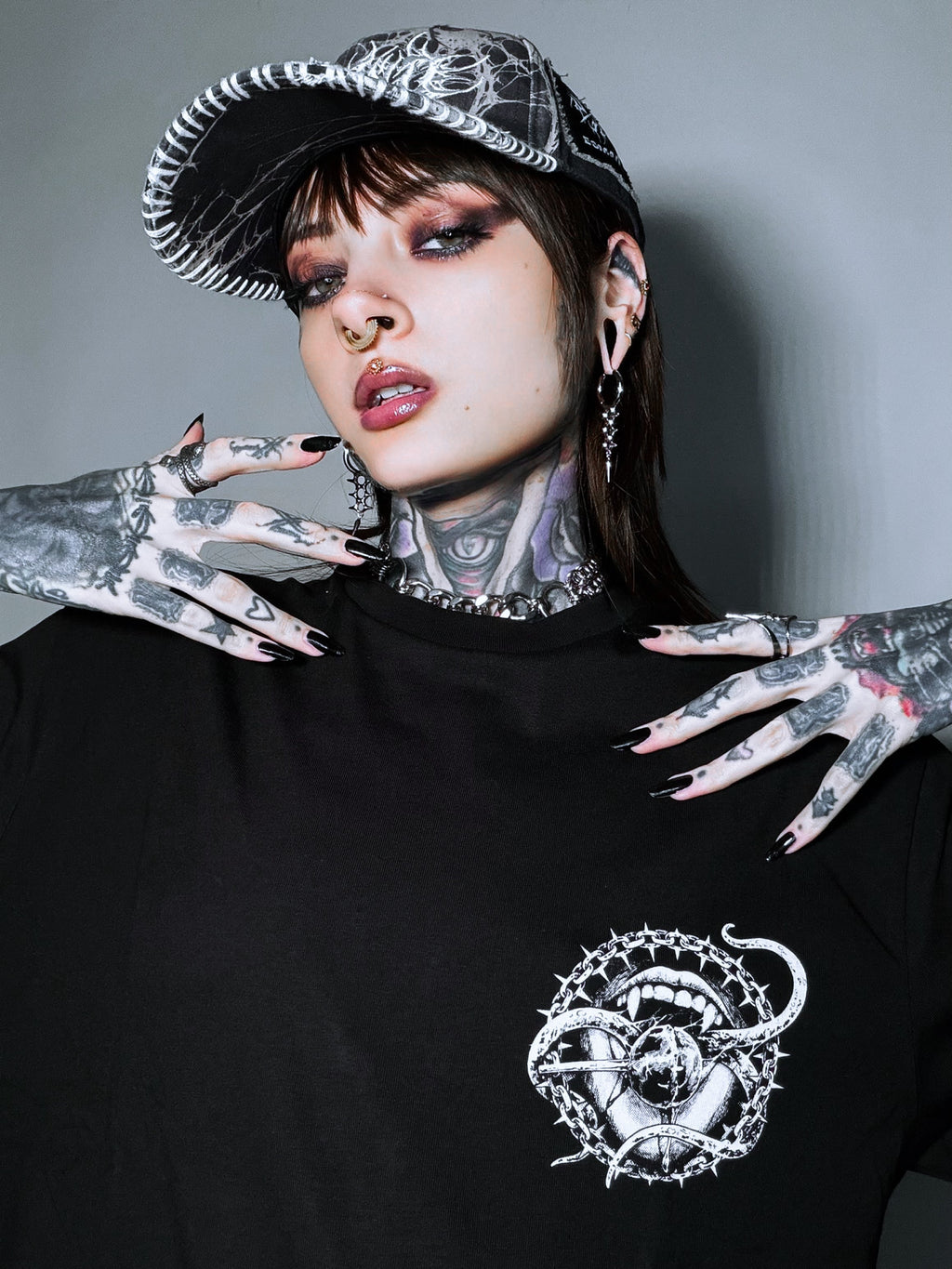 Gravewire (Black) - Regular T-Shirt (200GSM)