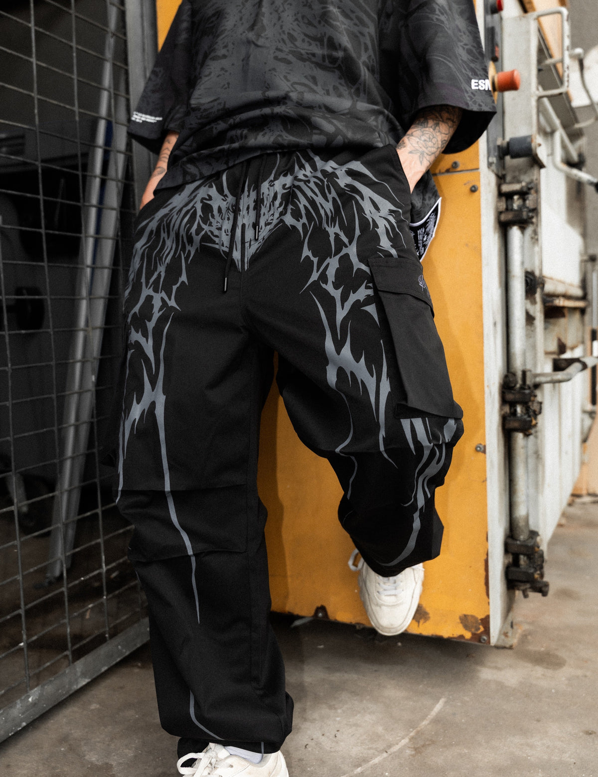 Grimclaw (Black) - Cargos (200GSM)