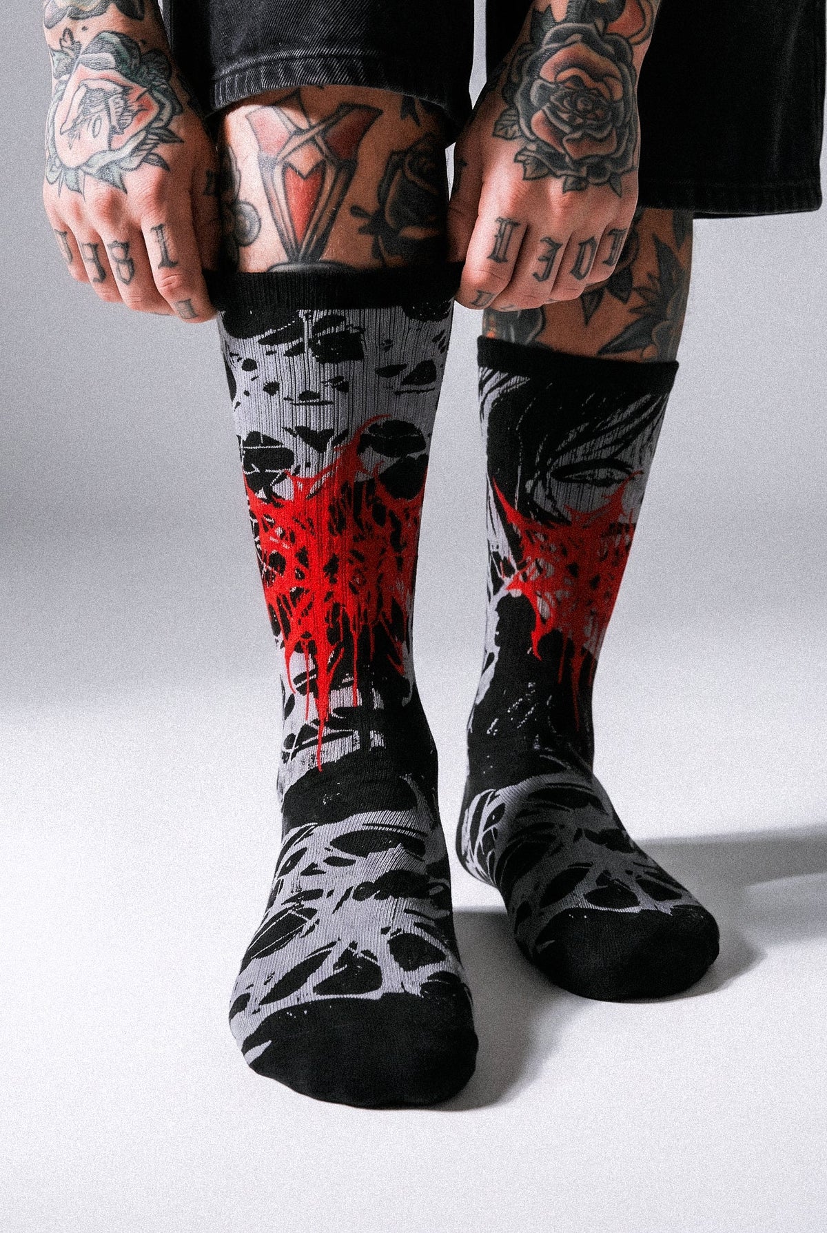 Grinfrost (Black) - Comfort Socks