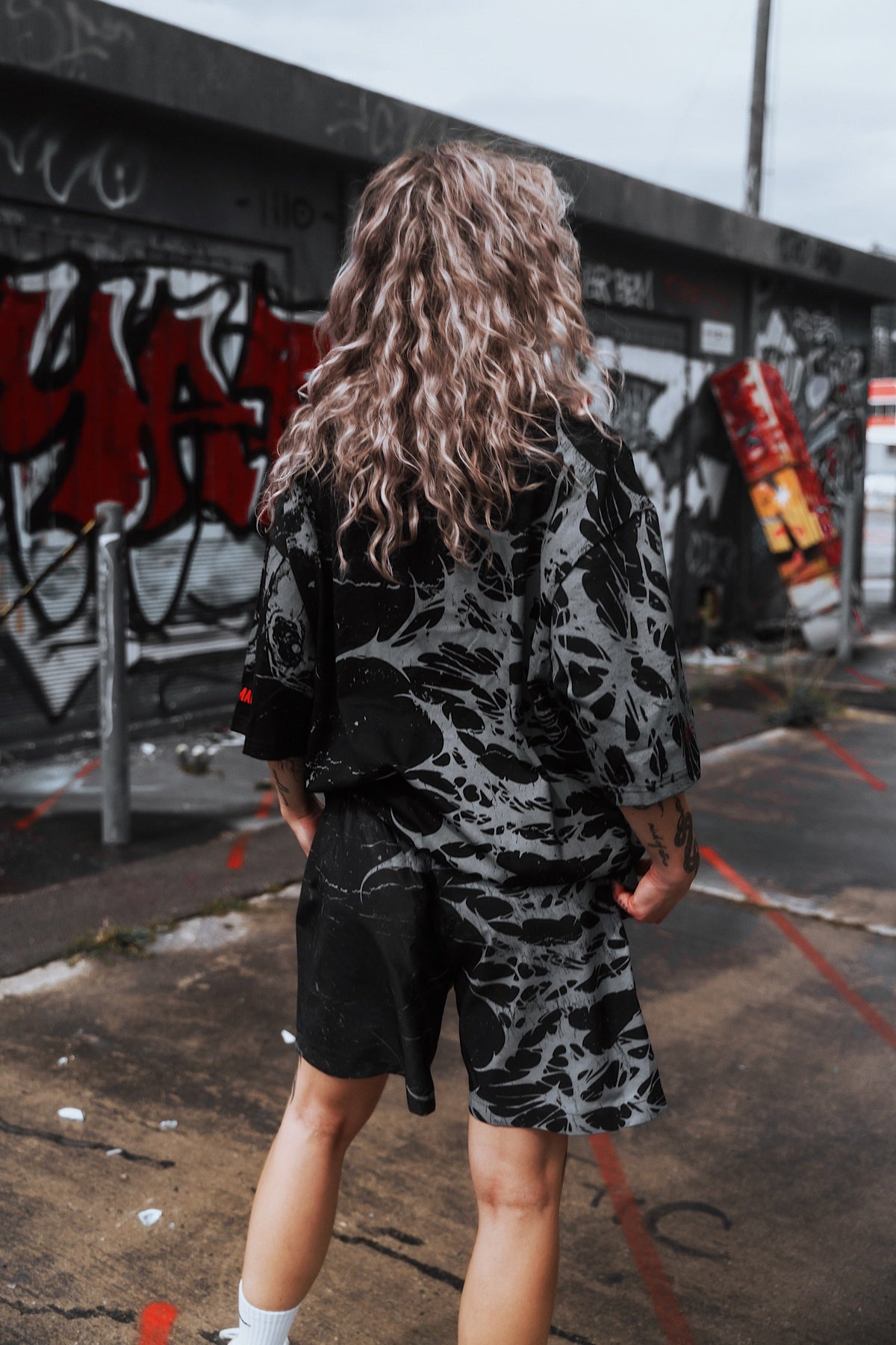 Grinfrost (Black) - Swim Shorts