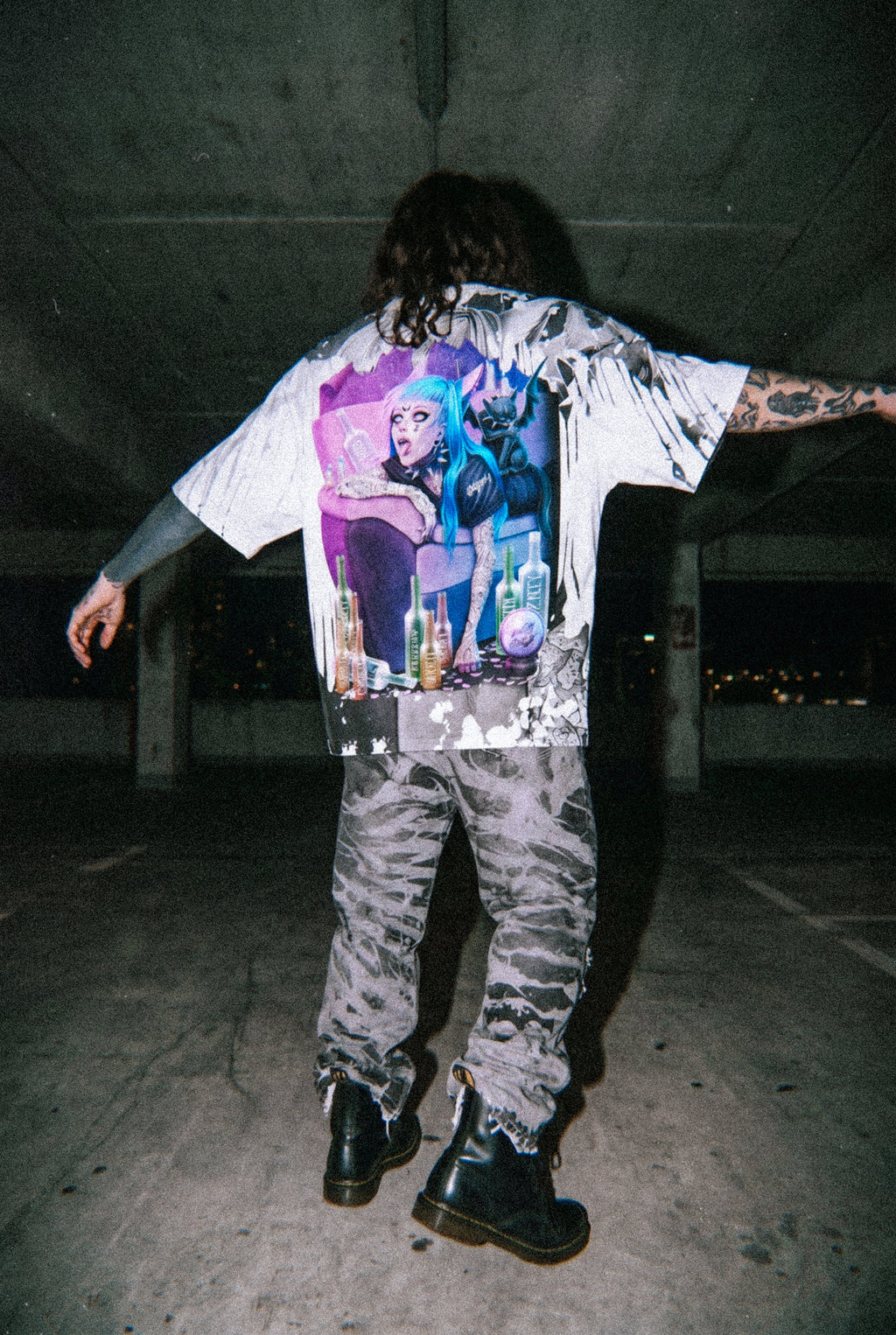 Hangover (Allover) - Oversized T-Shirt (200GSM)