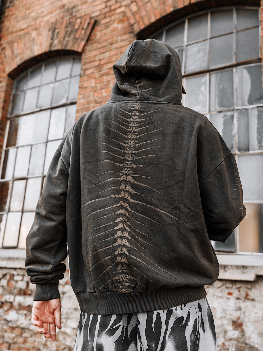 Lineage Of Dusk (Dirty) - Heavy Oversized Hoodie (400GSM)