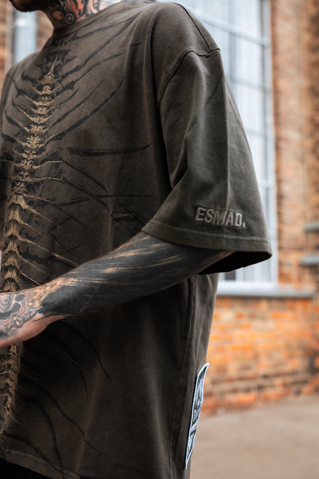 Lineage Of Dusk (Dirty) - Heavy Oversized T-Shirt (250GSM)