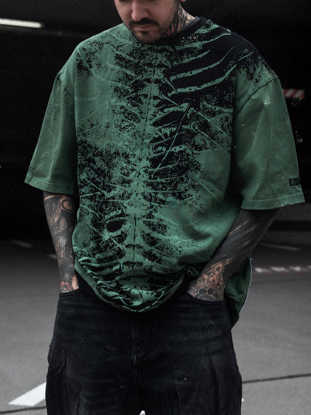 Lineage Of Dusk (Menthol) - Oversized T-Shirt (250GSM)