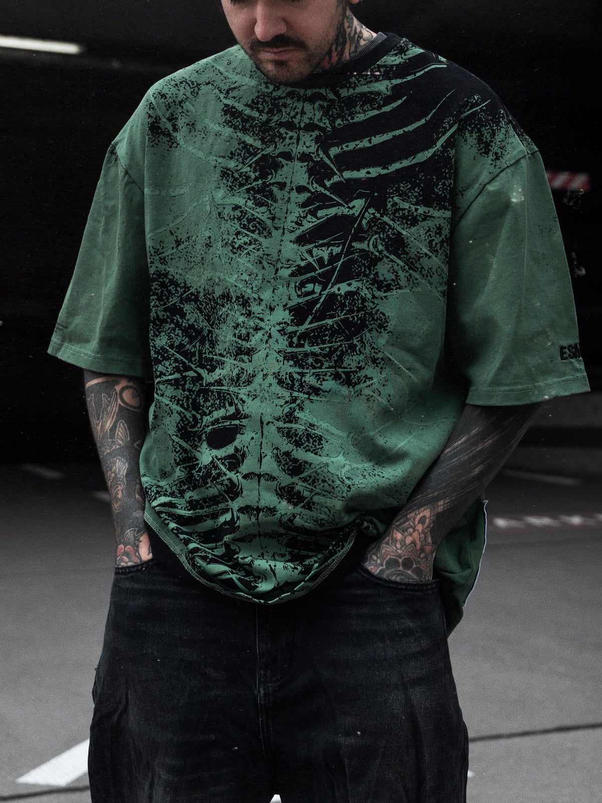 Lineage Of Dusk (Menthol) - Oversized T-Shirt (250GSM)