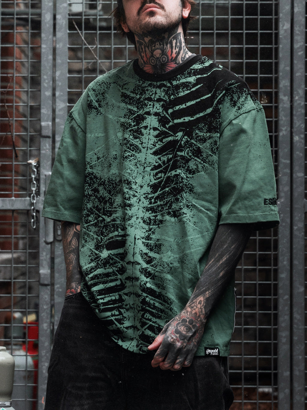 Lineage Of Dusk (Menthol) - Oversized T-Shirt (250GSM)
