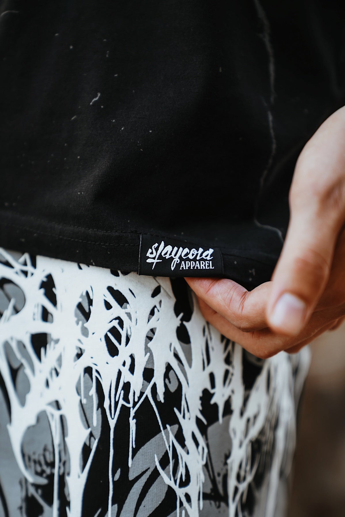 Marrow of Eden (Black) - Oversized T-Shirt (200GSM)