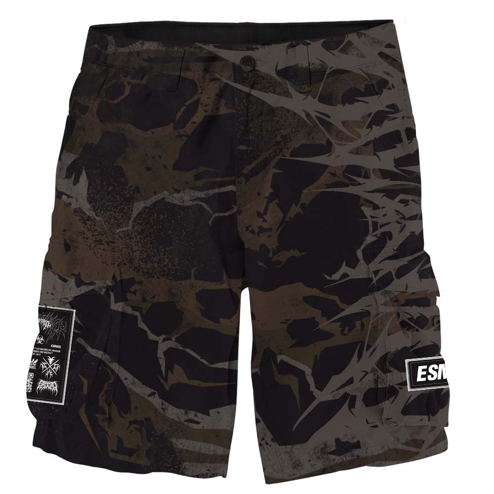 Tactical Skin (Camo) - Cargo Shorts (260GSM)