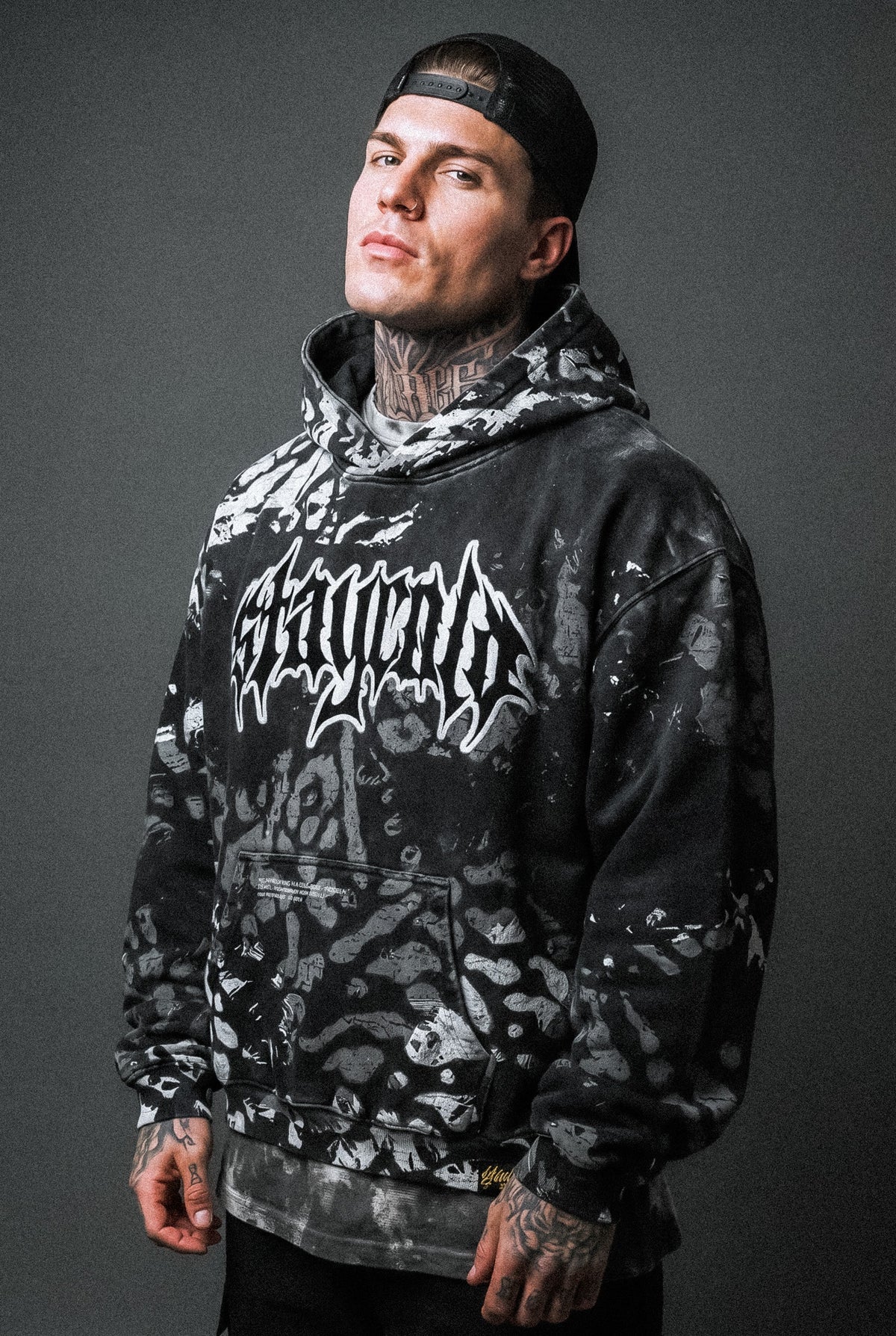 Night Ops (Glow In The Dark) - Heavy Oversized Hoodie (400GSM)