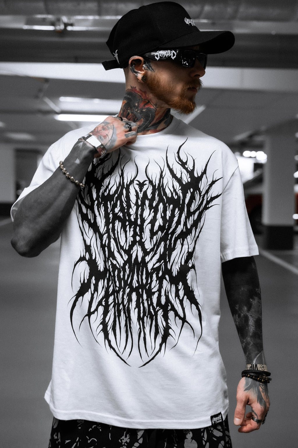 Rage Smile (White) - Regular T-Shirt (200GSM)