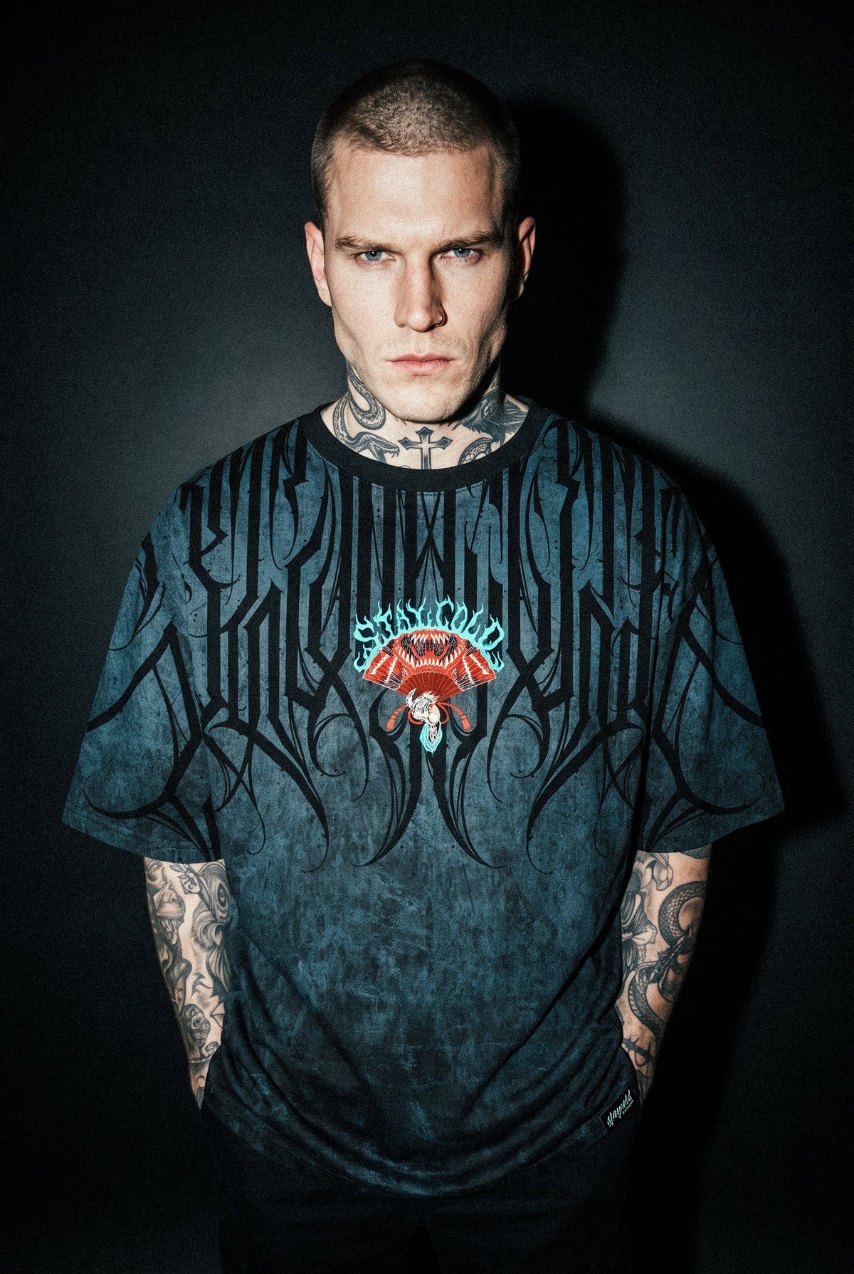 Ravenous (Black Petrol) - Oversized T-Shirt (200GSM)