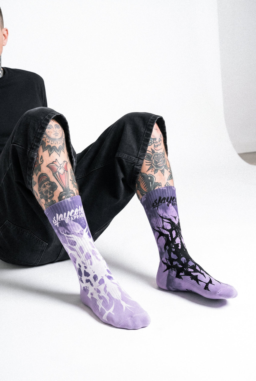 Reign Of Blood (Purple) - Comfort Socks