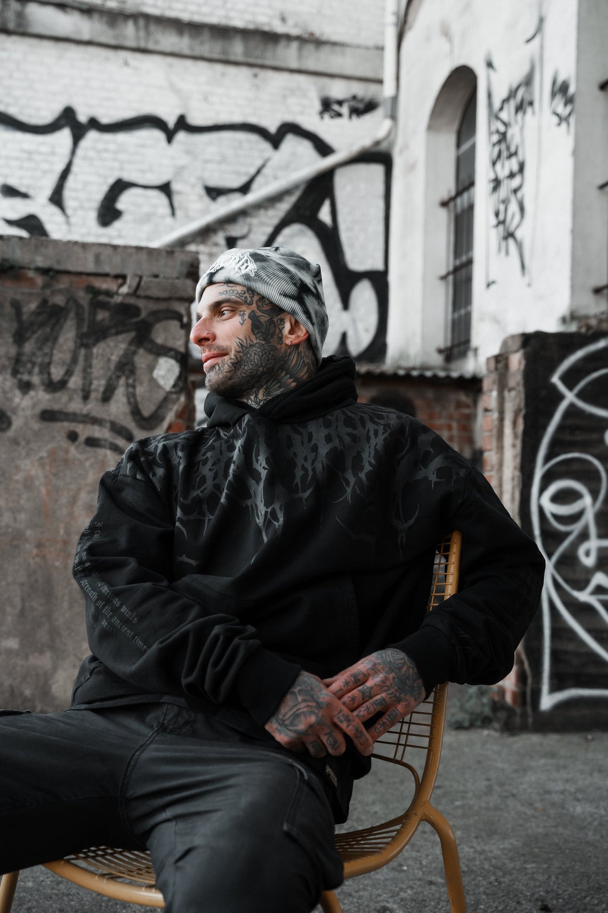 Reign Of Blood (Dark) - Heavy Oversized Hoodie 400GSM