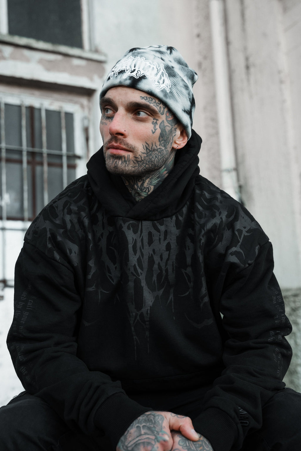 Reign Of Blood (Dark) - Heavy Oversized Hoodie 400GSM