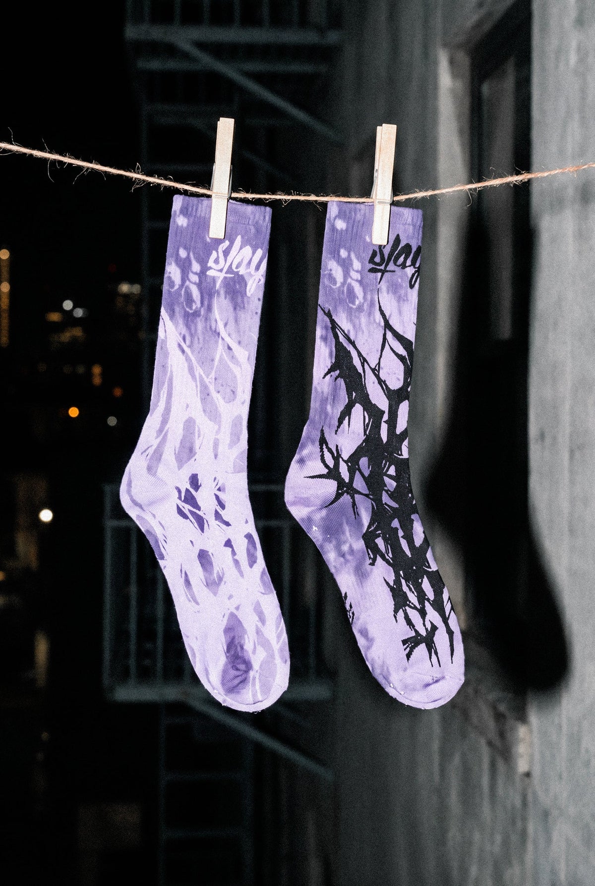 Reign Of Blood (Purple) - Comfort Socks