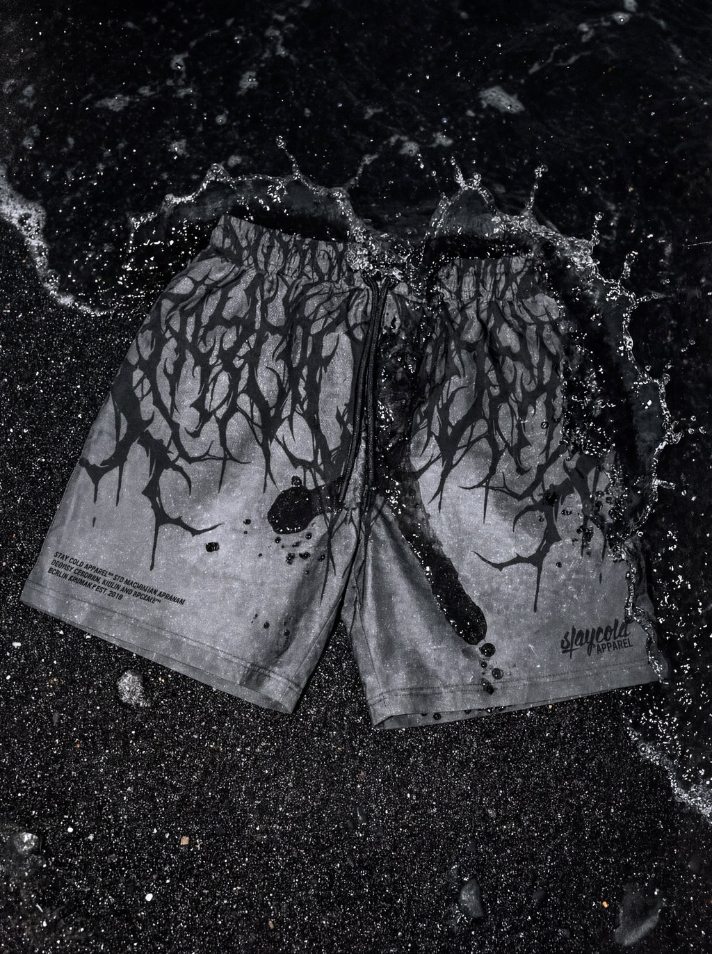 Reign Of Blood (Black) - Boardshorts