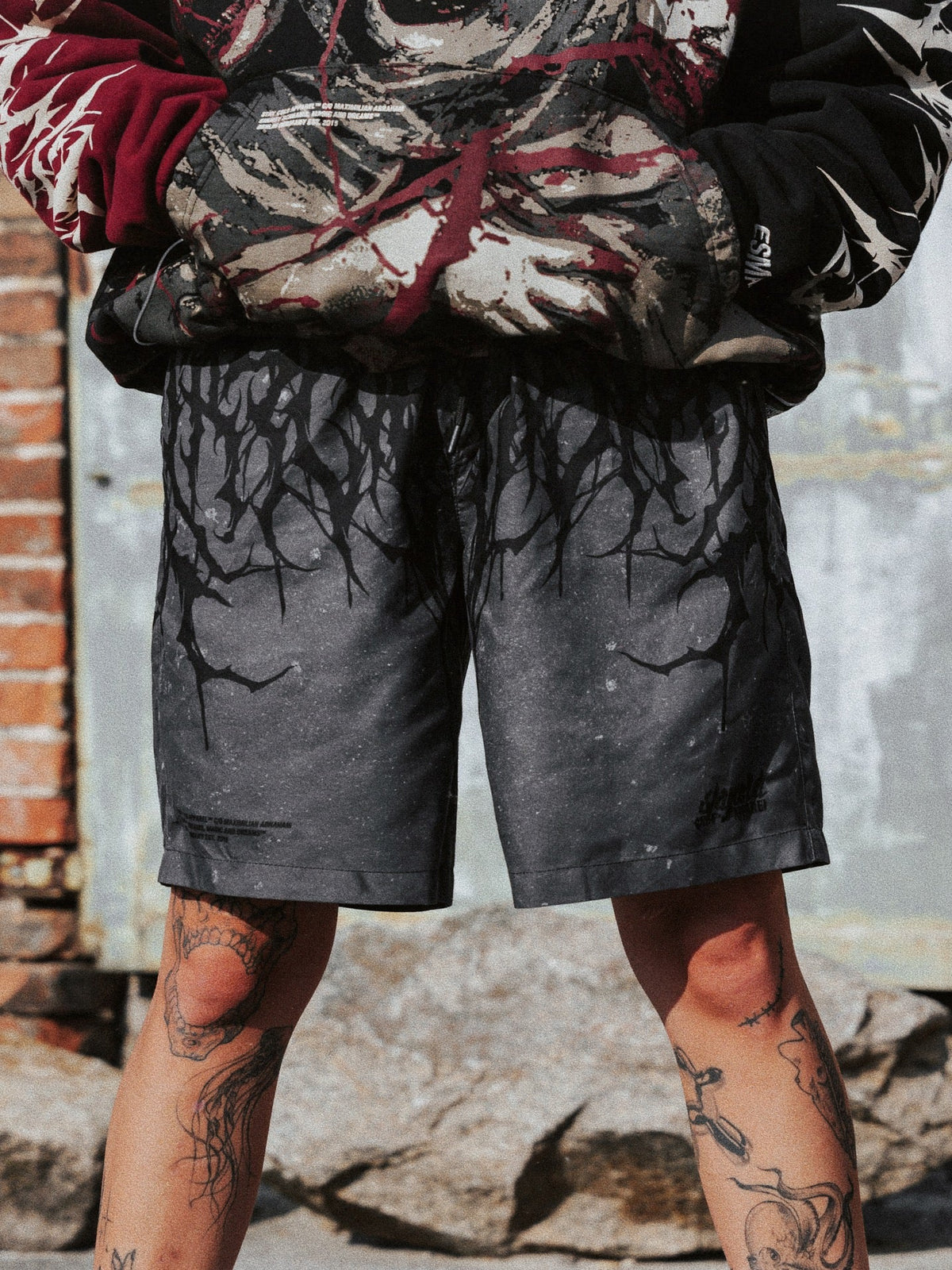 Reign Of Blood (Black) - Boardshorts