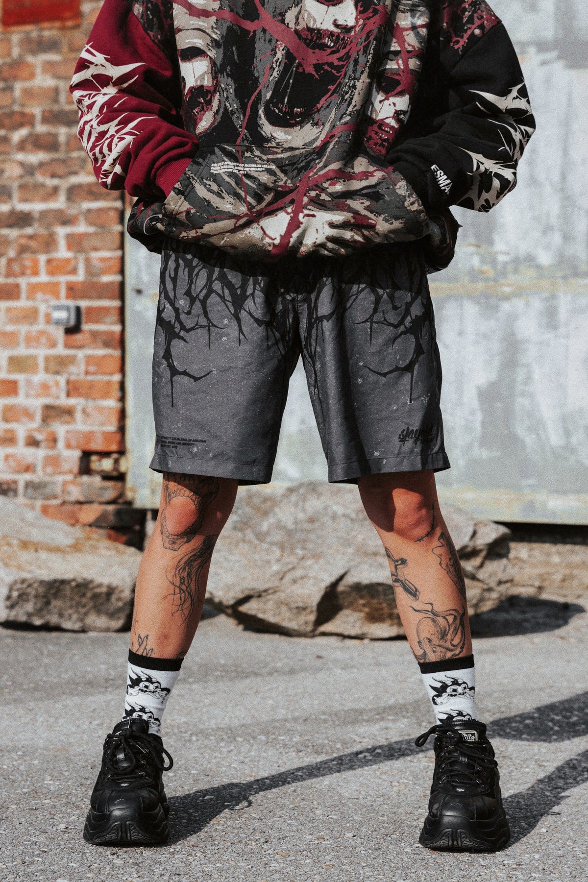 Reign Of Blood (Black) - Boardshorts