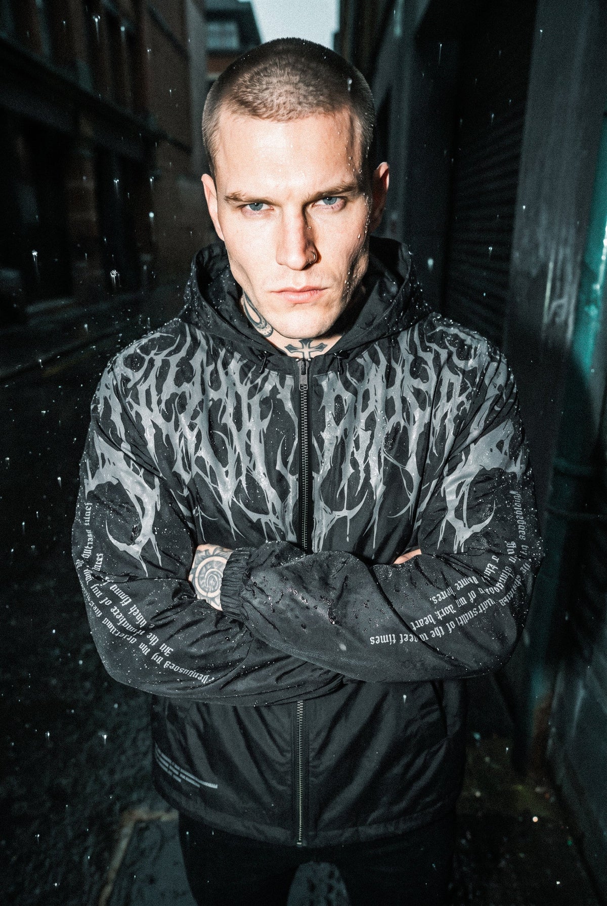 Reign Of Blood (Black Grey) - Raincoat