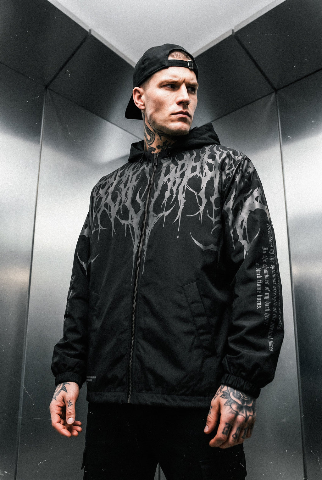 Reign Of Blood (Black Grey) - Raincoat