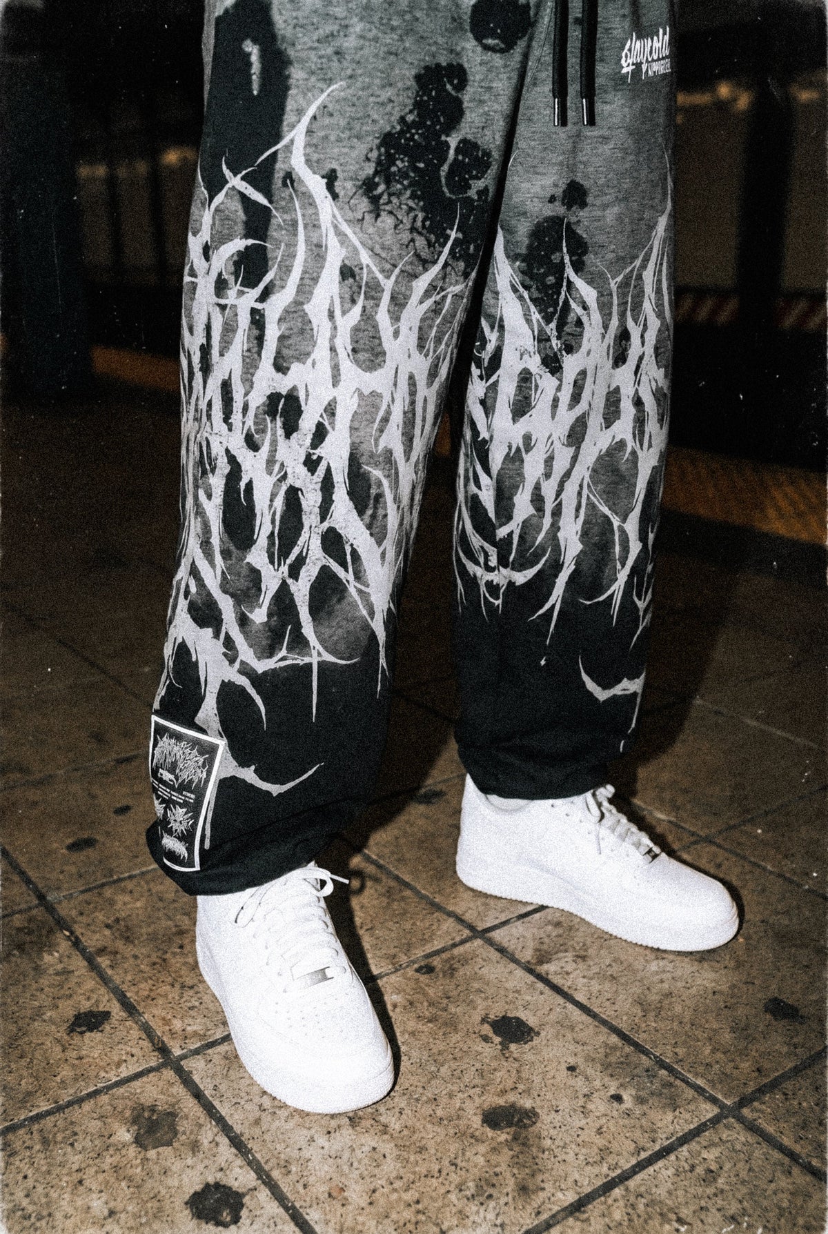 Reign Of Blood (Grey Dye) - Sweatpants (350GSM)