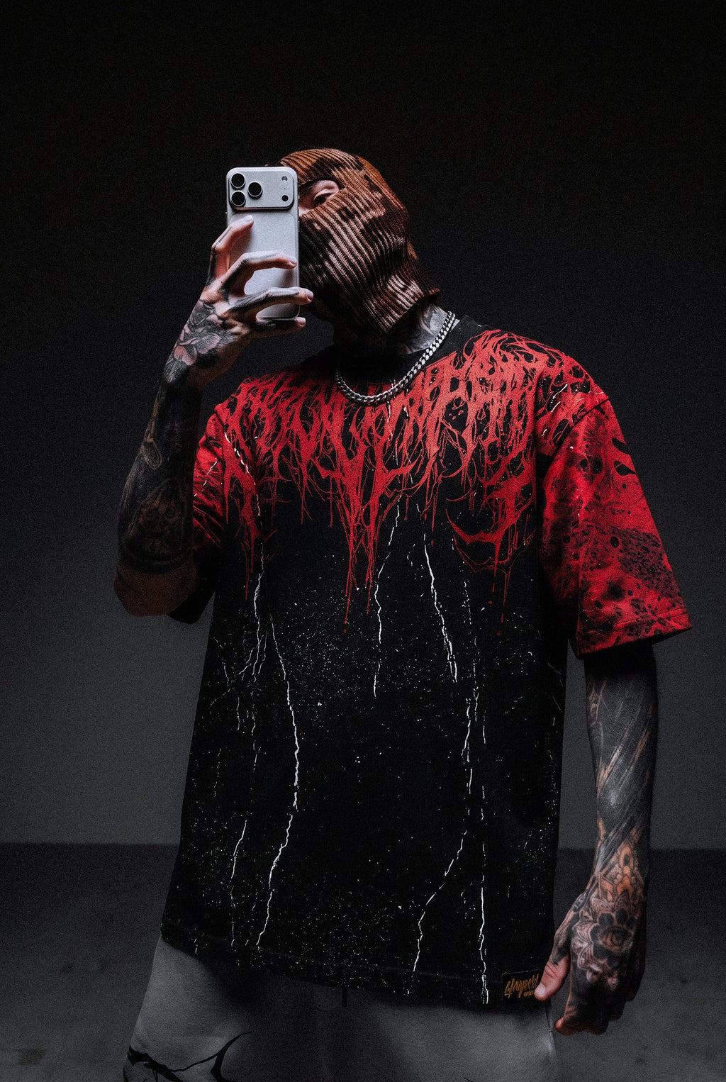 Reign Of Blood (Hellskin) - Heavy Oversized T-Shirt (250GSM)
