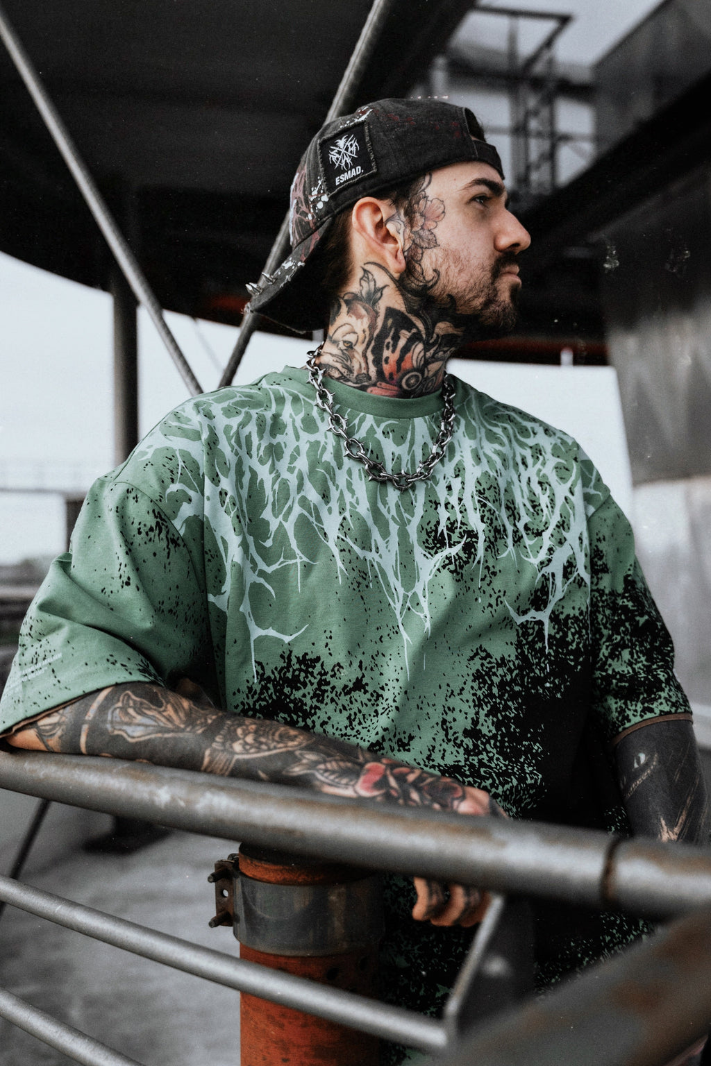 Reign Of Blood (Menthol) - Oversized T-Shirt (250GSM)