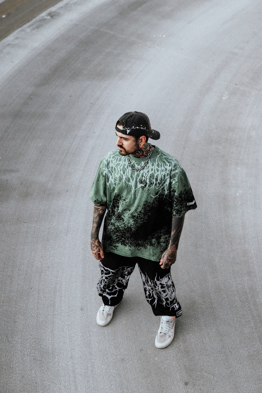 Reign Of Blood (Menthol) - Oversized T-Shirt (250GSM)