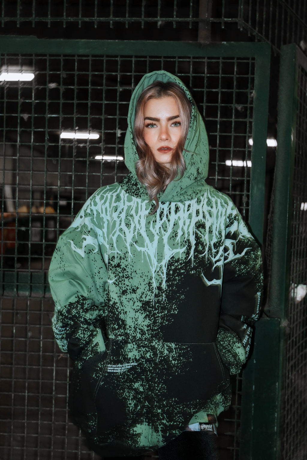 Reign Of Blood (Menthol) - Oversized Hoodie (350GSM)