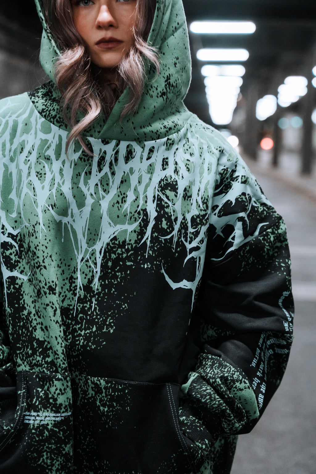 Reign Of Blood (Menthol) - Oversized Hoodie (350GSM)