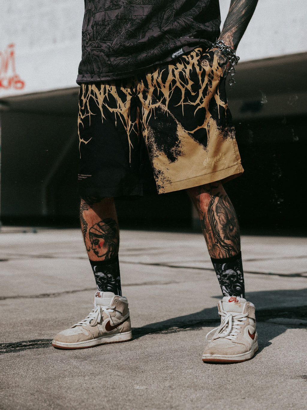 Reign Of Blood (Ocker) - Boardshorts