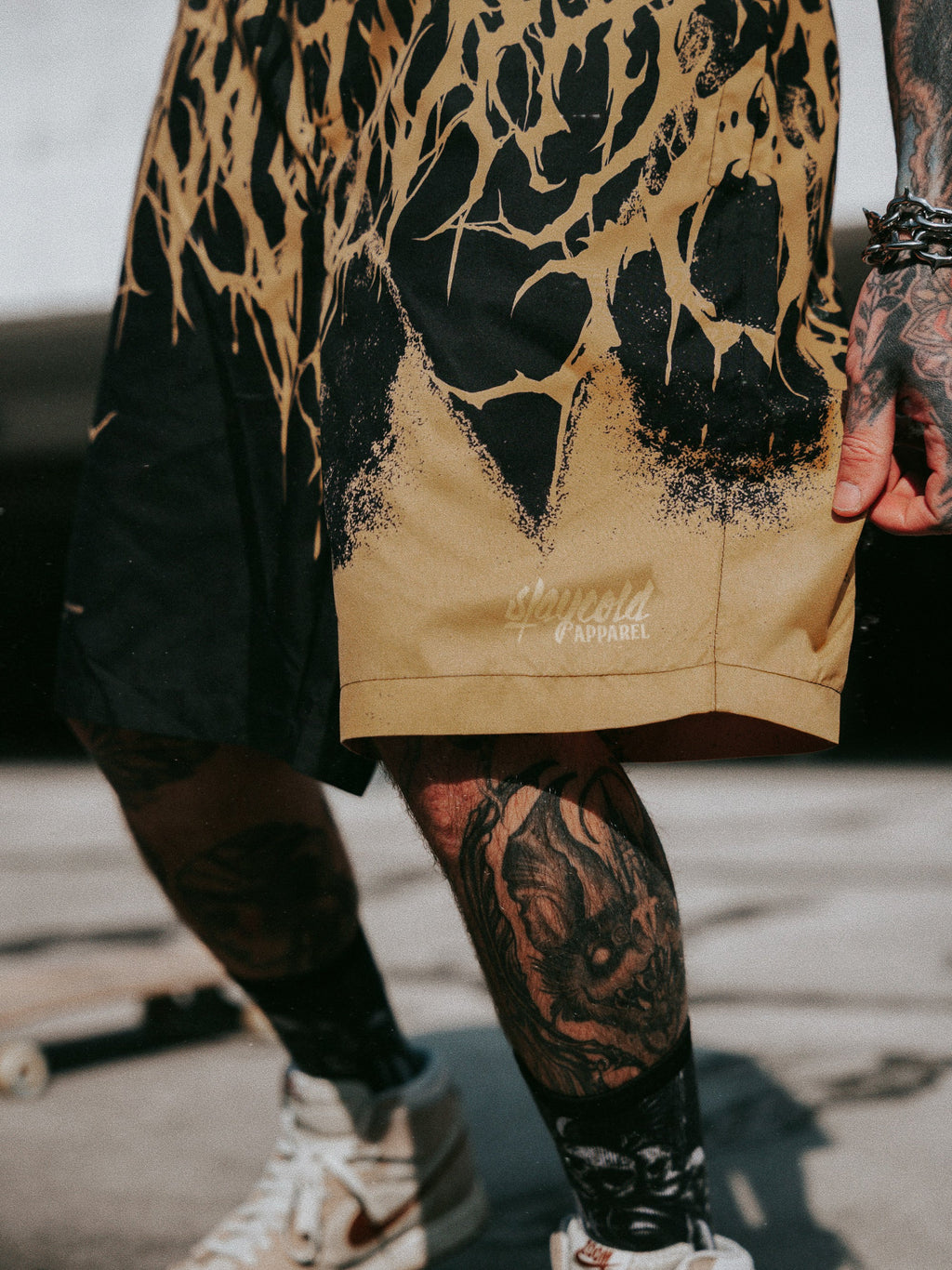 Reign Of Blood (Ocker) - Boardshorts