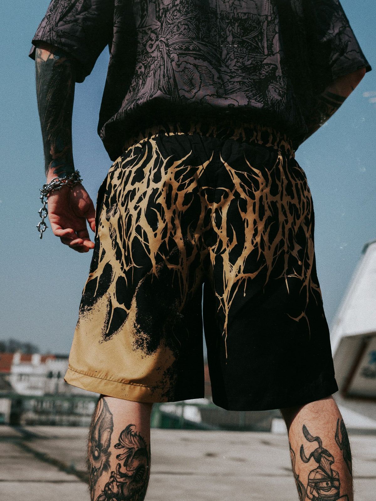 Reign Of Blood (Ocker) - Boardshorts