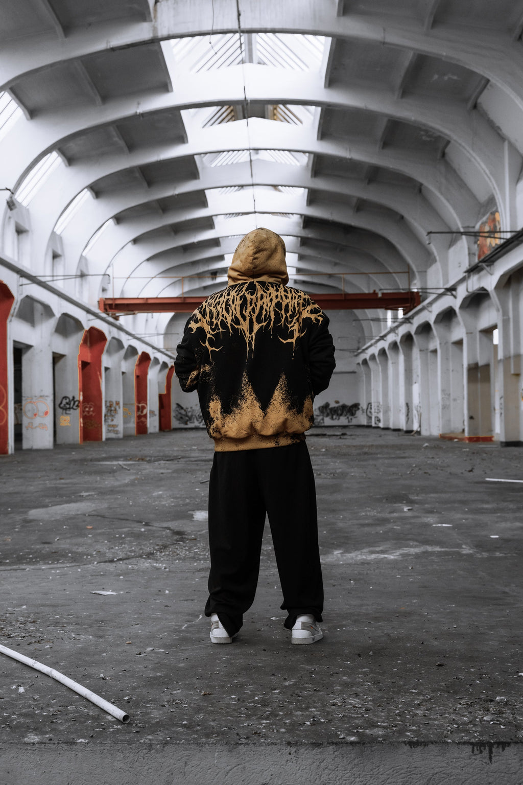Reign Of Blood (Ocker) - Oversized Hoodie (350GSM)