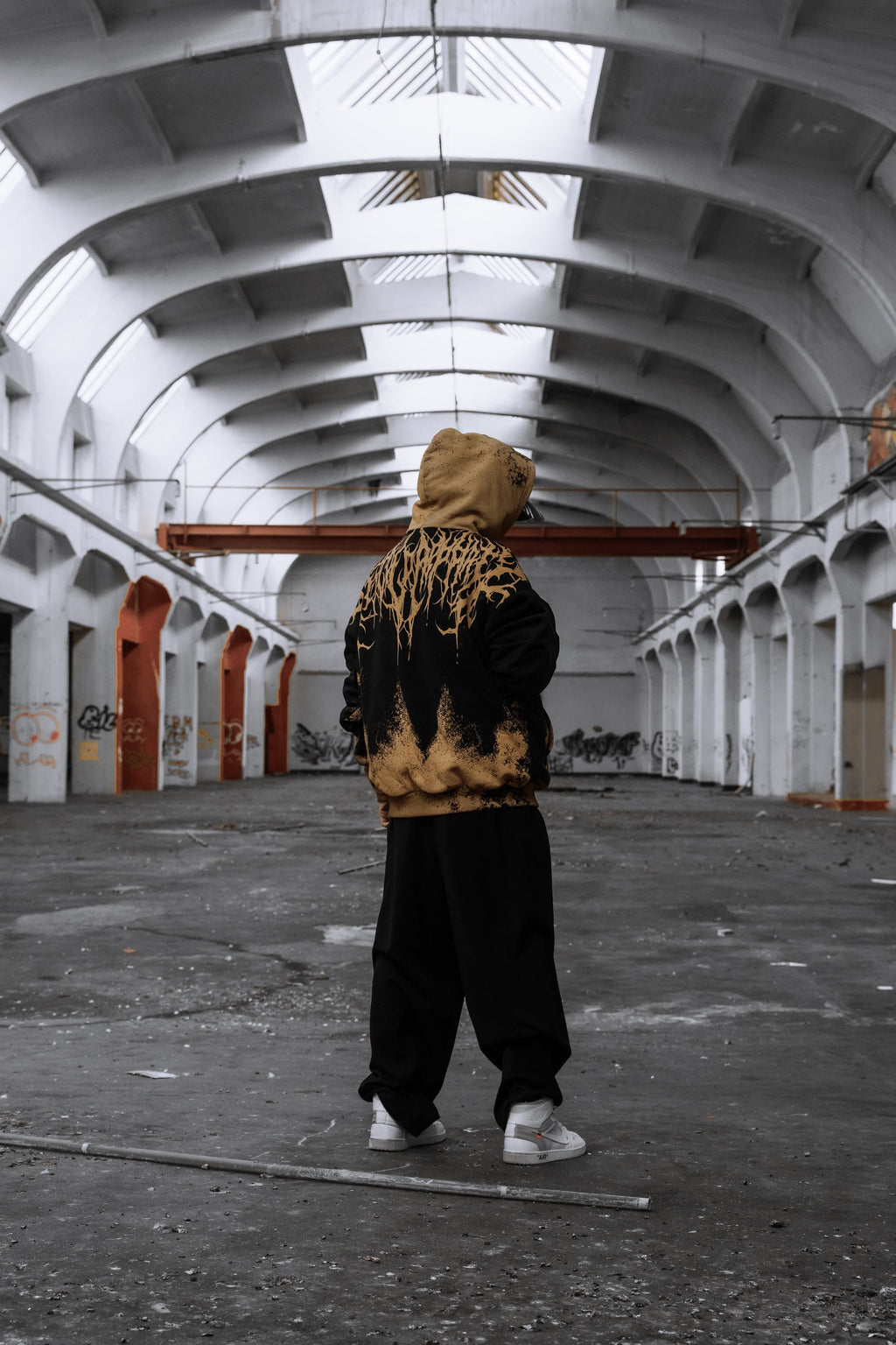 Reign Of Blood (Ocker) - Oversized Hoodie (350GSM)