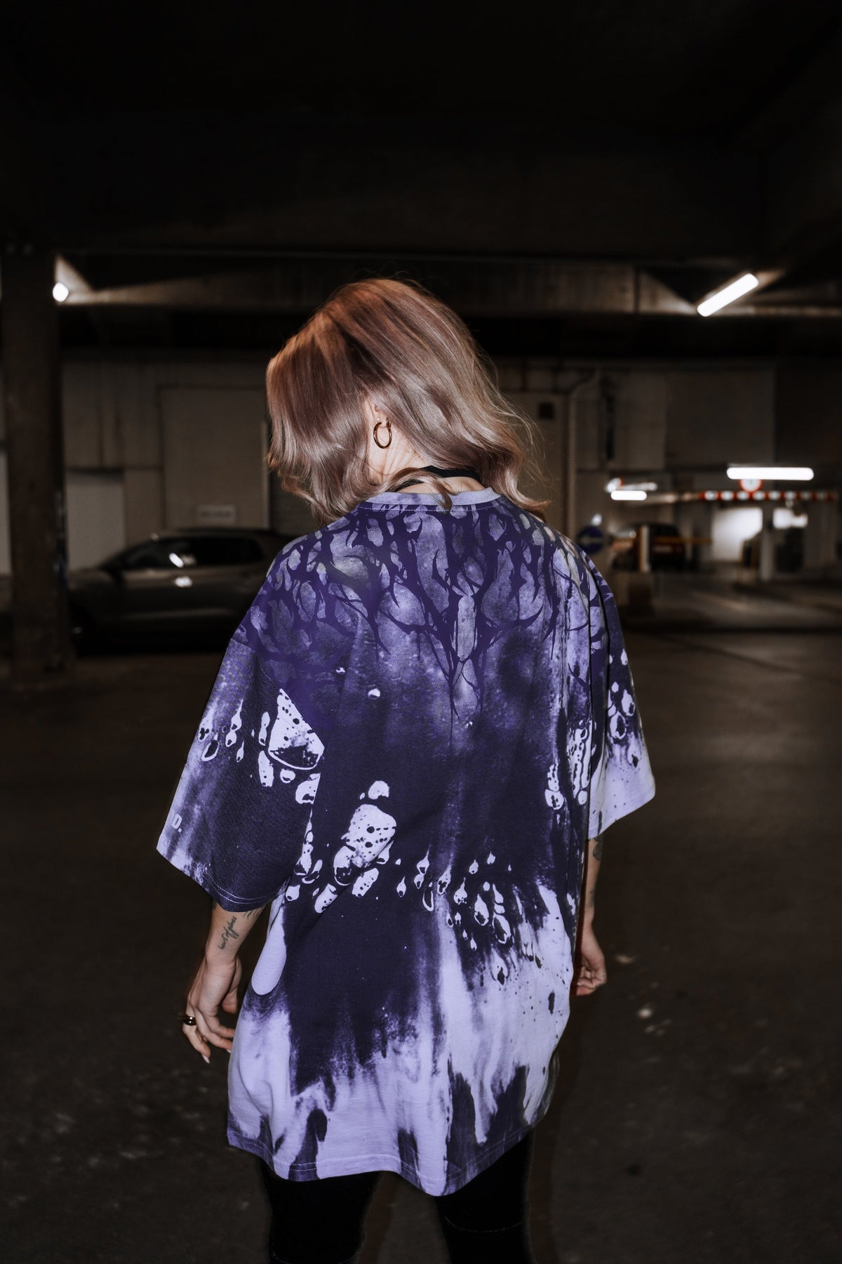 Reign Of Blood (Purple) - Oversized T-Shirt (200GSM)