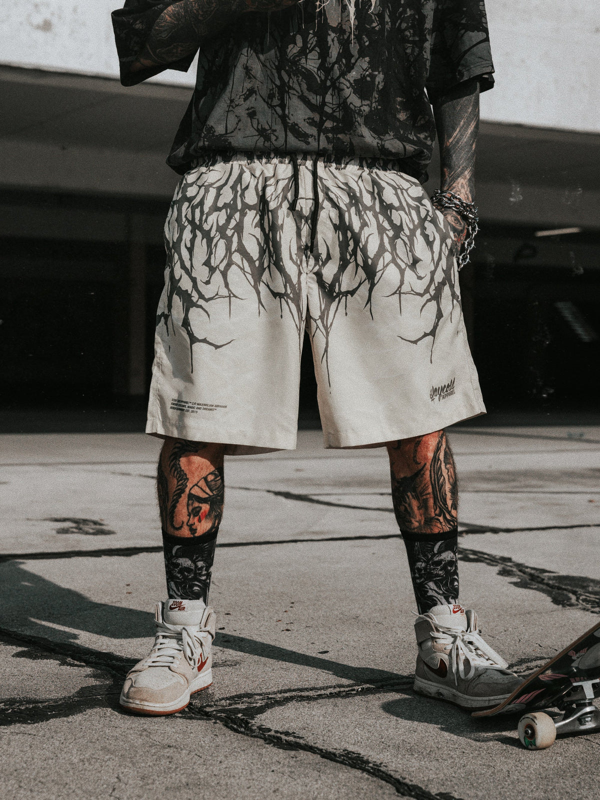 Reign Of Blood (Sand) - Boardshorts