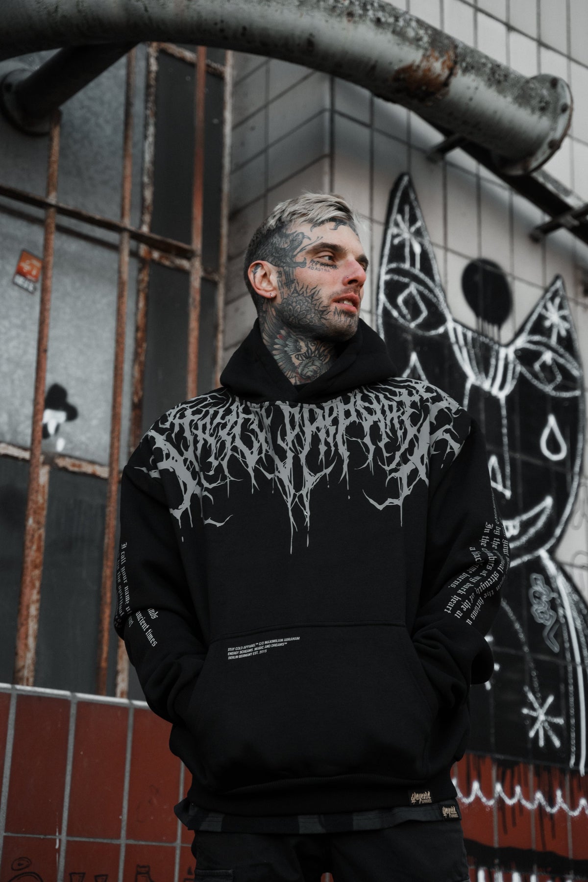 Reign of Blood (3M Reflective) - Heavy Oversized Hoodie 400GSM