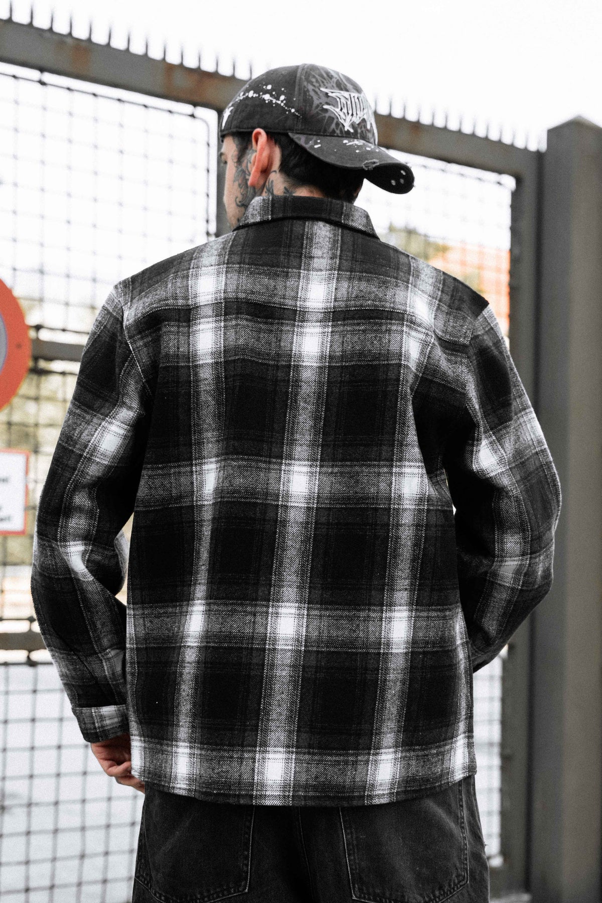 Shadow Plaid - Flannel Shirt (320GSM)