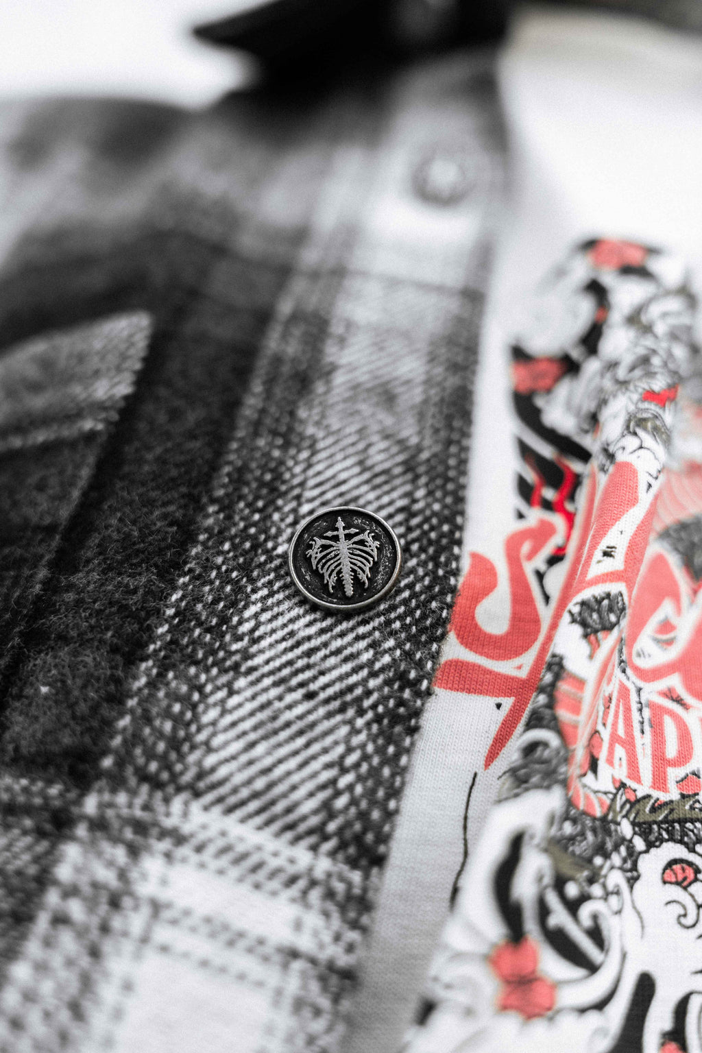 Shadow Plaid - Flannel Shirt (320GSM)