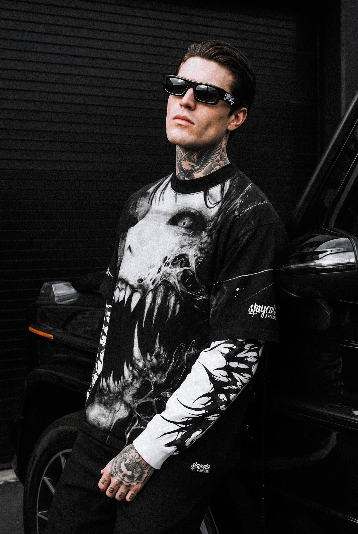 Soulshred (Black) - Double-Layer Longsleeve (250GSM)