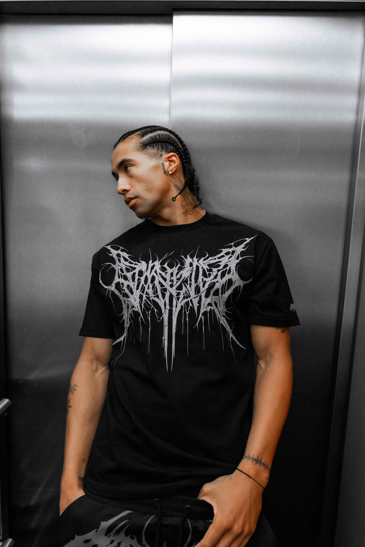 Spinebreaker (Black) - Regular T-Shirt (200GSM)