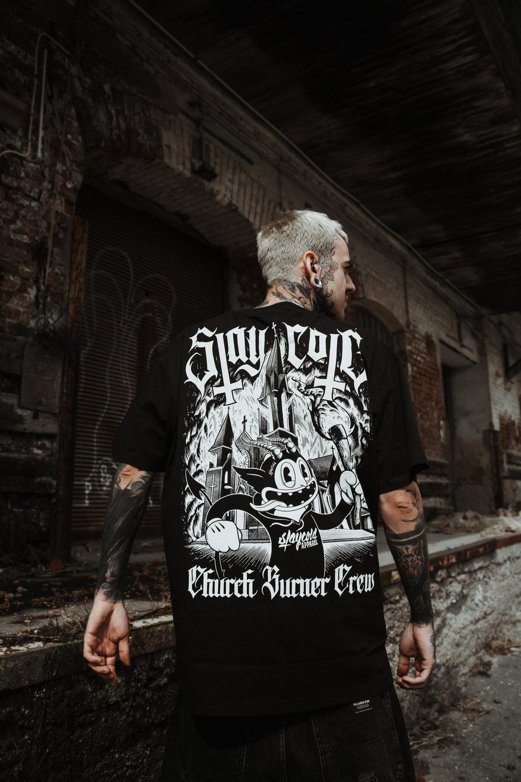 Church Burner Crew - T-Shirt